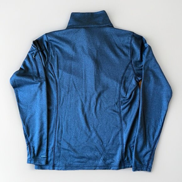NEW Columbia Park View Grid Fleece Long Sleeve Half-Zip Women's Size Large Gray - Picture 2 of 11